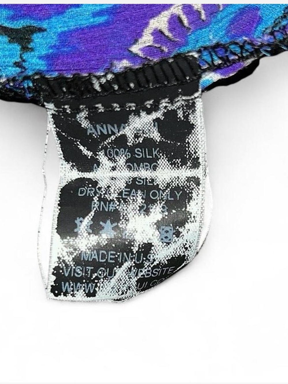 Anna Sui Designer Vtg 100% Silk Top from “Days of Heaven” collection of 2011 - Picture 7 of 8